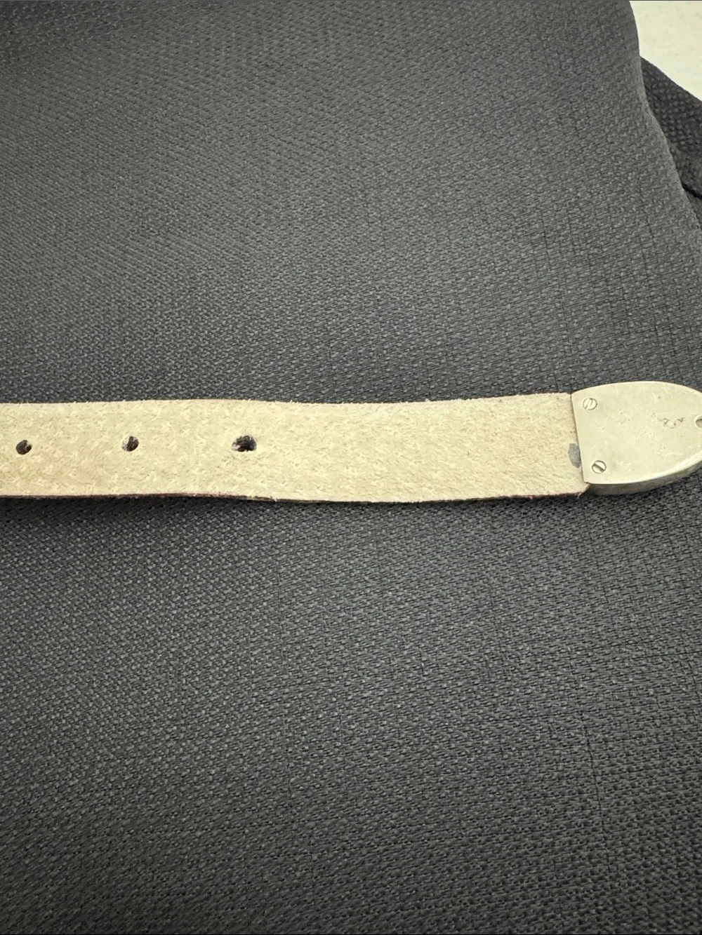 Women's Red Croc-Embossed leather Belt with Decorative Silver tone Buckle (mlb)